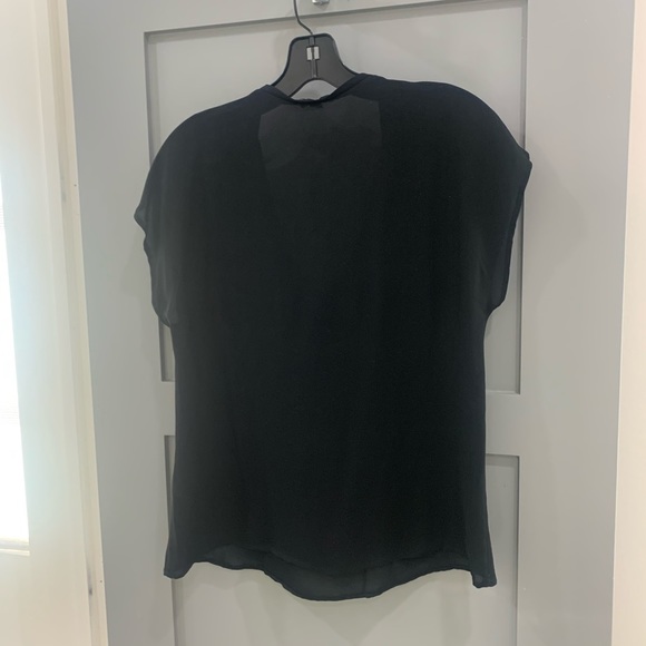 Joie Black Silk Top - Picture 4 of 4